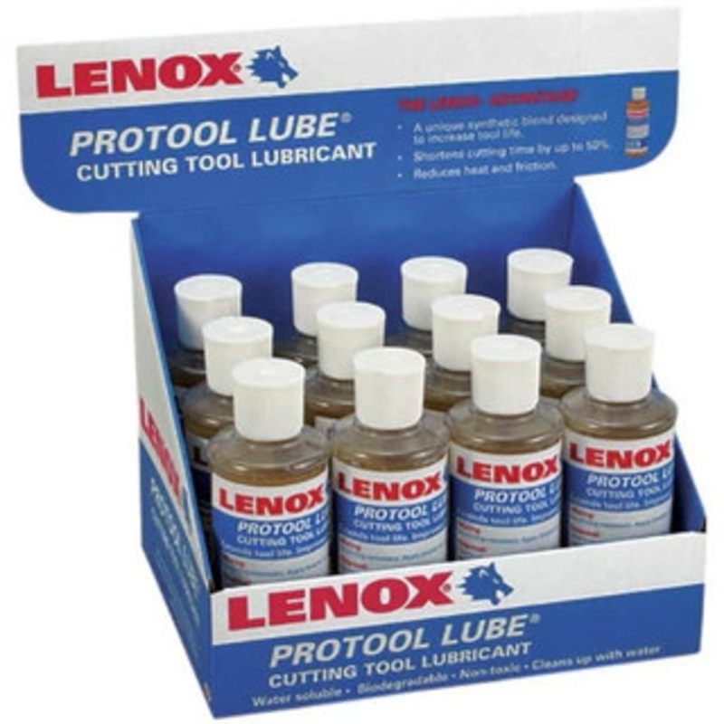 Lenox Protool Lube 6 oz Bottle Sawing Fluid Synthetic, For Use on Ferrous Metals & Nonferrous Metals 68040LNX – 84784149