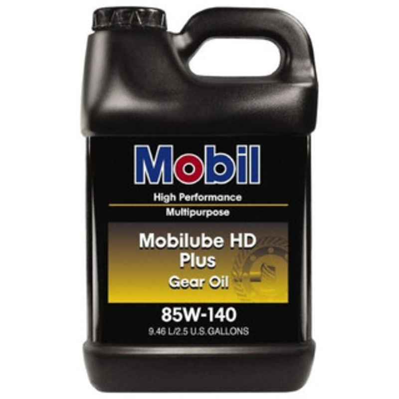 Mobil 2.5 Gal Bottle, Gear Oil 14.8 St Viscosity at 100C, 141 St Viscosity at 40C 102509 – 60002698