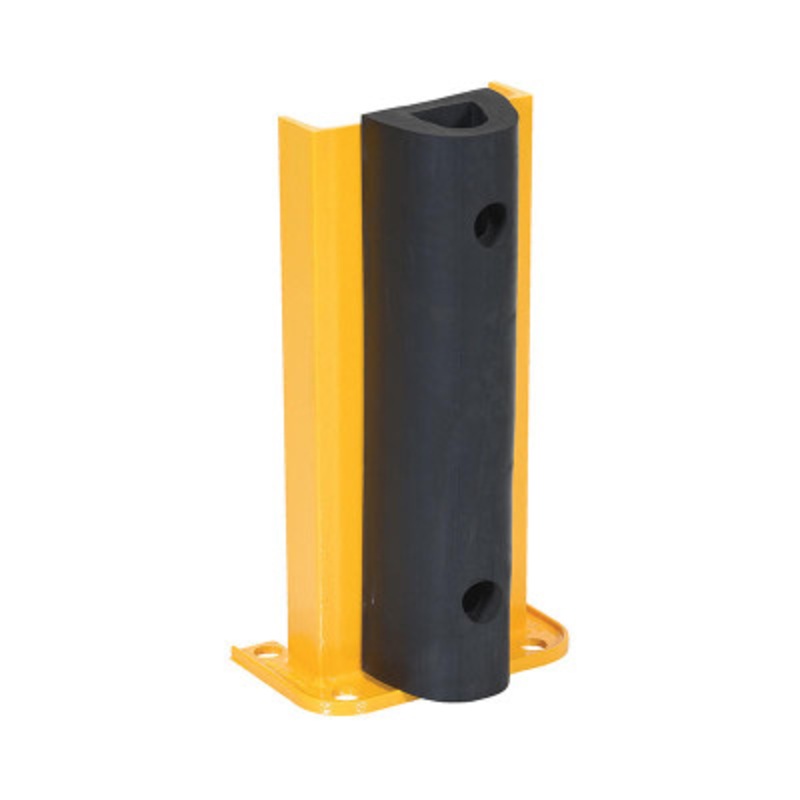 Structural Rack Guard, 7-13/16 x 10-1/16 x 18-1/4in, Yellow