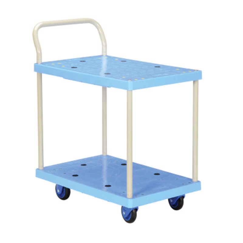 Truck Double Deck 27-7/8 x 17-7/8 x 33-7/8in 330 lb., Blue