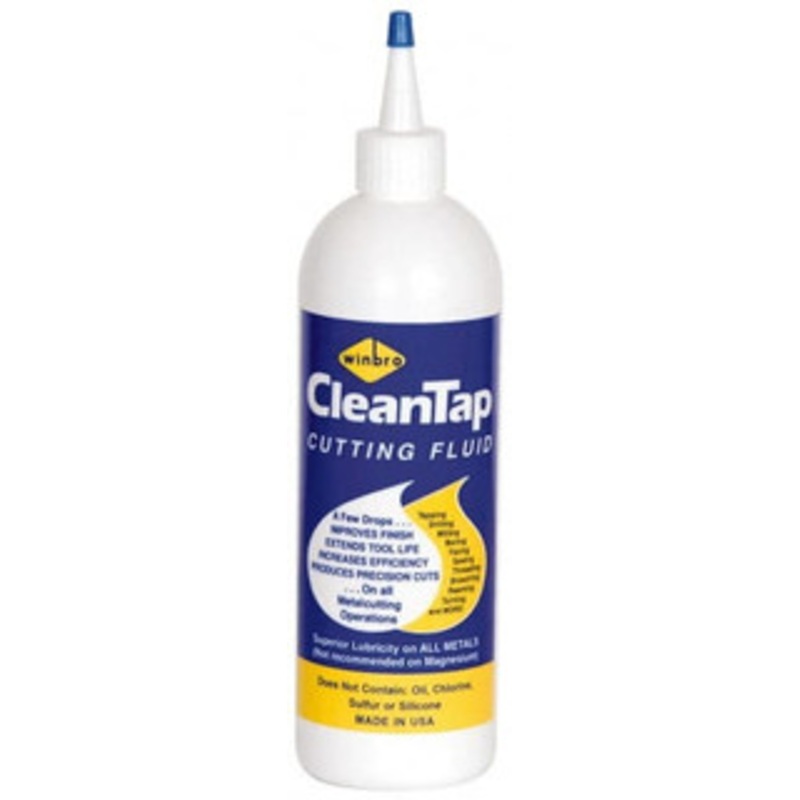 Winbro CleanTap 16 oz Bottle Cutting & Tapping Fluid Water Soluble, For Use on Steel 50516 – 90898842