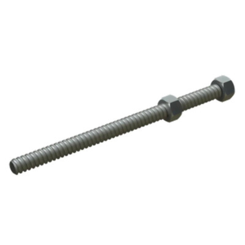 B14A Adjustable Coil Bolt, 1/2in Diameter x 16in Length (50/Ct)