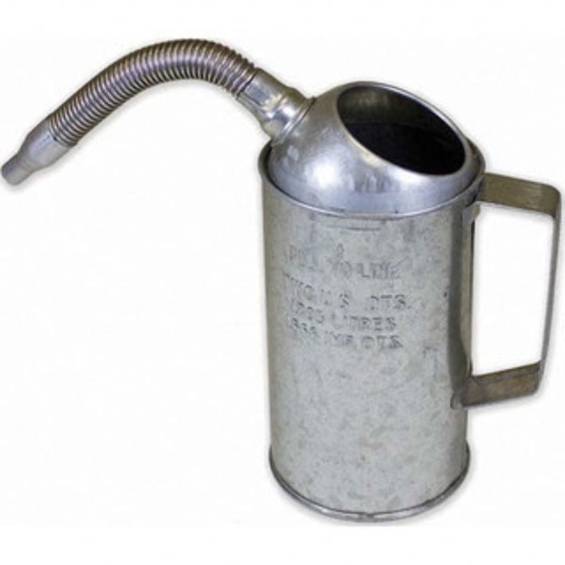 Funnel King Can & Hand-Held Oilers, Type: Measure, Pump Material: Steel, Body Material: Steel, Capacity Range: 32 oz. – 127.9 oz., Spout Type: Flexible Spout, Capacity (Qt.): 2.00 94486 – 10909620
