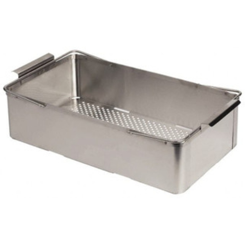L&R Ultrasonics Parts Washer Parts Basket Stainless Steel, 501.65mm Long x 298.45mm Wide x 165.1mm High, For Use with Ultrasonic Cleaners 17954 – 09138363