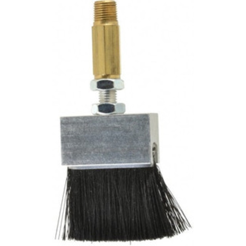 LDI Industries 1-1/2 Long Brush, 1-1/2 Width/Diam, PTF Thread Oil Reservoir Lubrication Brushes 1-5/32 Bristle Length, 250F, 2-3/8 Length Under Mounting Thread, Straight Shank SB354-2 – 03241577