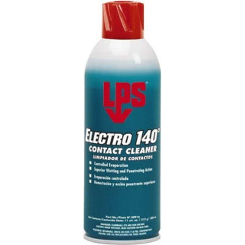LPS Labs 11 Ounce Bottle Contact Cleaner 144F Flash Point, 15.14 kV Dielectric Strength, Flammable, Plastic Safe 00916 – 31733538