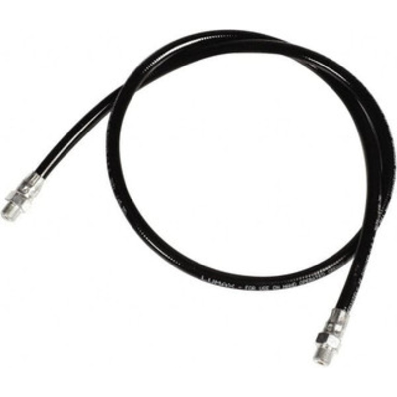 LuMax 36 Long, 4,500 psi Operating Pressure, Thermoplastic Grease Gun Hose NPT, 12,000 psi Burst Pressure LX-1208 – 48931182