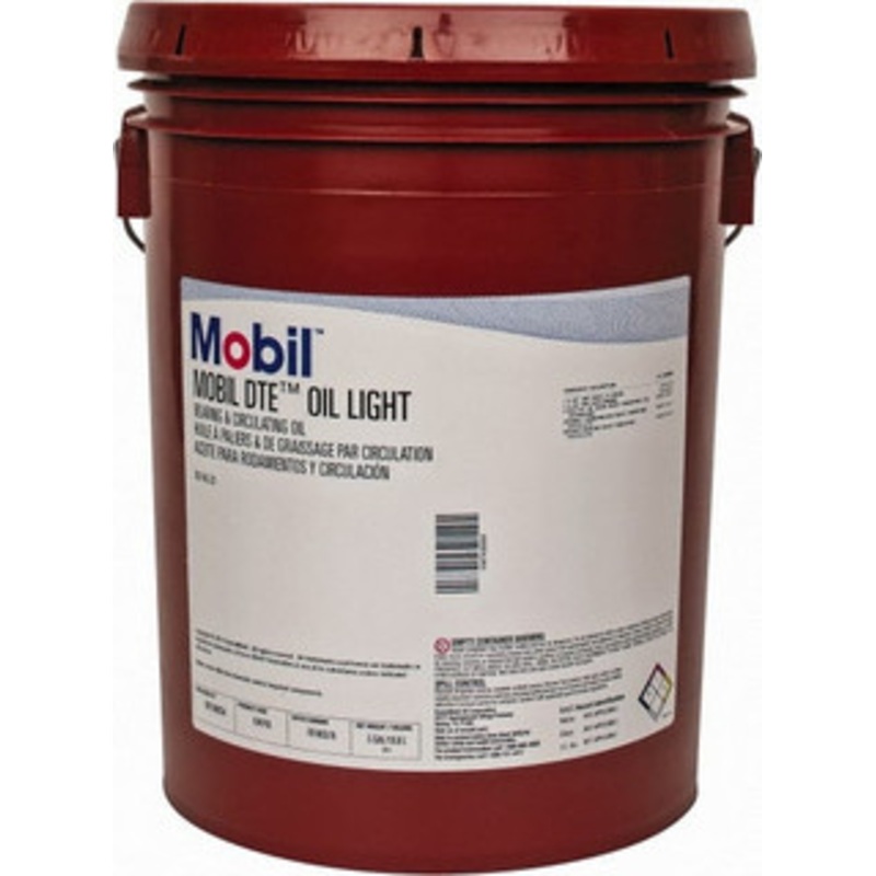 Mobil 5 Gal Pail Mineral Circulating Machine Oil ISO 32, SAE 10 104743 – 60002300