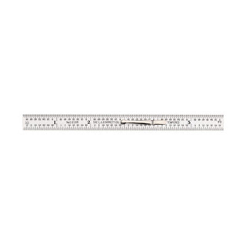 Starrett Steel Rule with Inch Graduations, 6, EDP 56701 – C310K-6