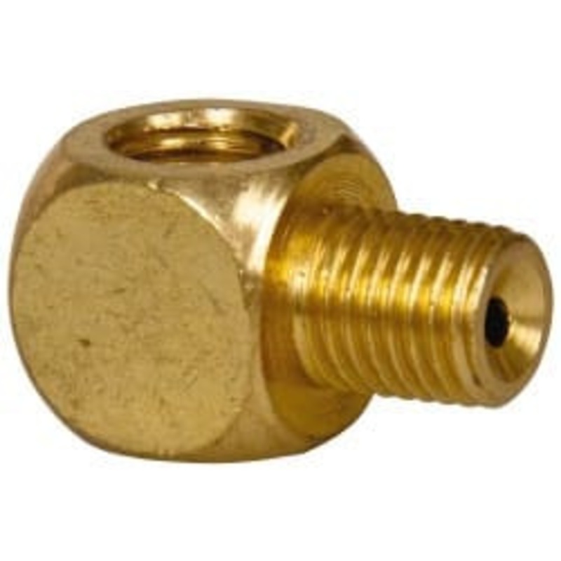 Trico M8x1.0 x M8x1.0 Thread, Central Lubrication System Fitting Metric Thread, 90 Elbow FE-1000M – 00223537
