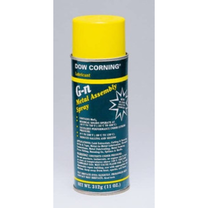 Dow Corning 11 oz Aerosol Thin Oily Film Moly Lubricant Gray/Black, 0F to 750F 4110894 – 31735434