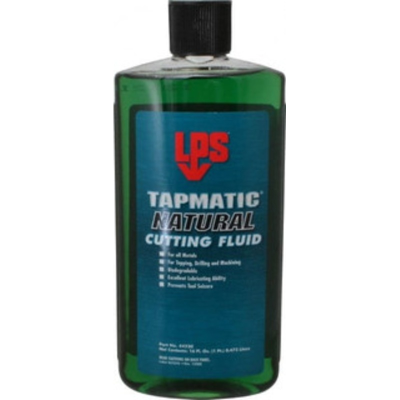LPS Labs Tapmatic Natural 16 oz Bottle Cutting & Tapping Fluid Straight Oil, For Use on Ferrous Metals & Nonferrous Metals 44220 – 00262766