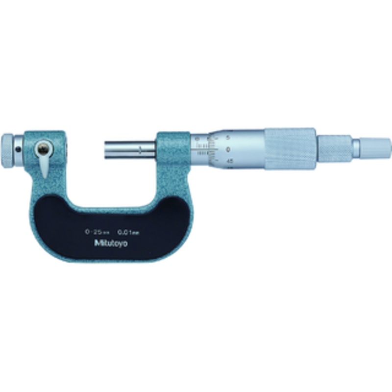 Mitutoyo Pana Micrometer with Interchangeable Anvil, 1-2in – 116-106