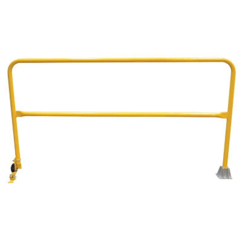 Steel Dock Safety Swing Gate 7 Ft. Length, Yellow