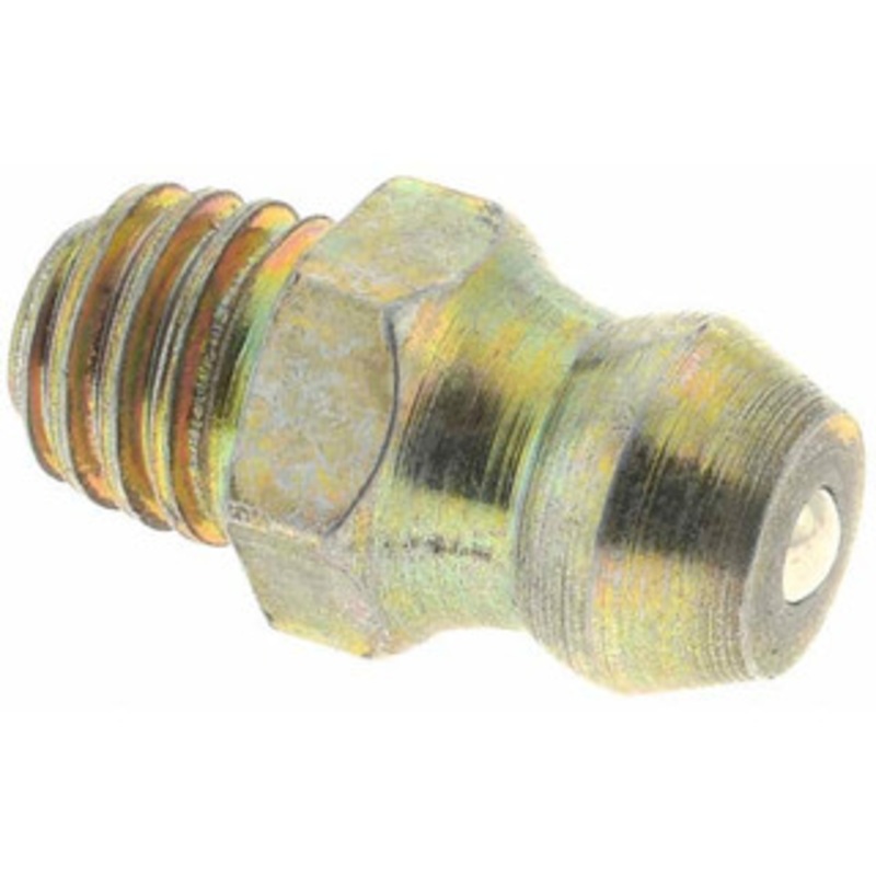 Value Collection Straight Head Angle, M6x1 Taper Thread Grease Fitting Zinc Plated Finish BDNA-MP7604-52 – 61841987