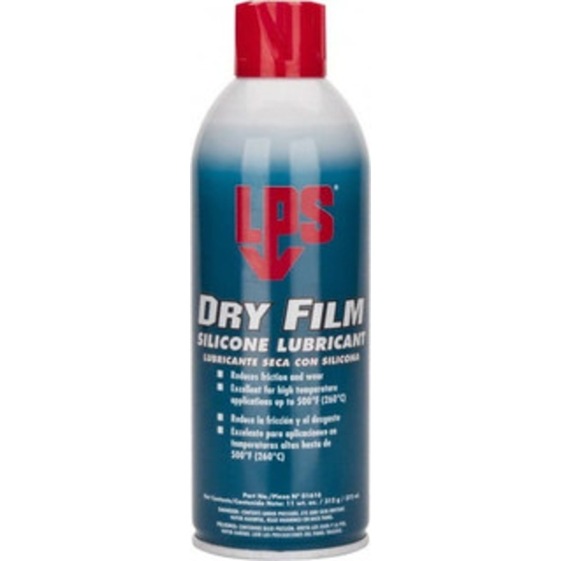 LPS Labs 16 oz Aerosol Dry Film/Silicone Lubricant Clear, 500F Max 01616 – 31736945