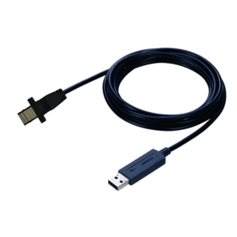 Mitutoyo Digimatic USB Input Tool Direct Connecting Cable Flat Straight IP Type – 06AFM380G