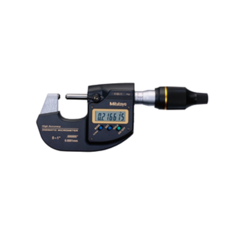 Mitutoyo High Accuracy Digital Micrometer 0-1, Absolute Digimatic 2 – 293-130-10