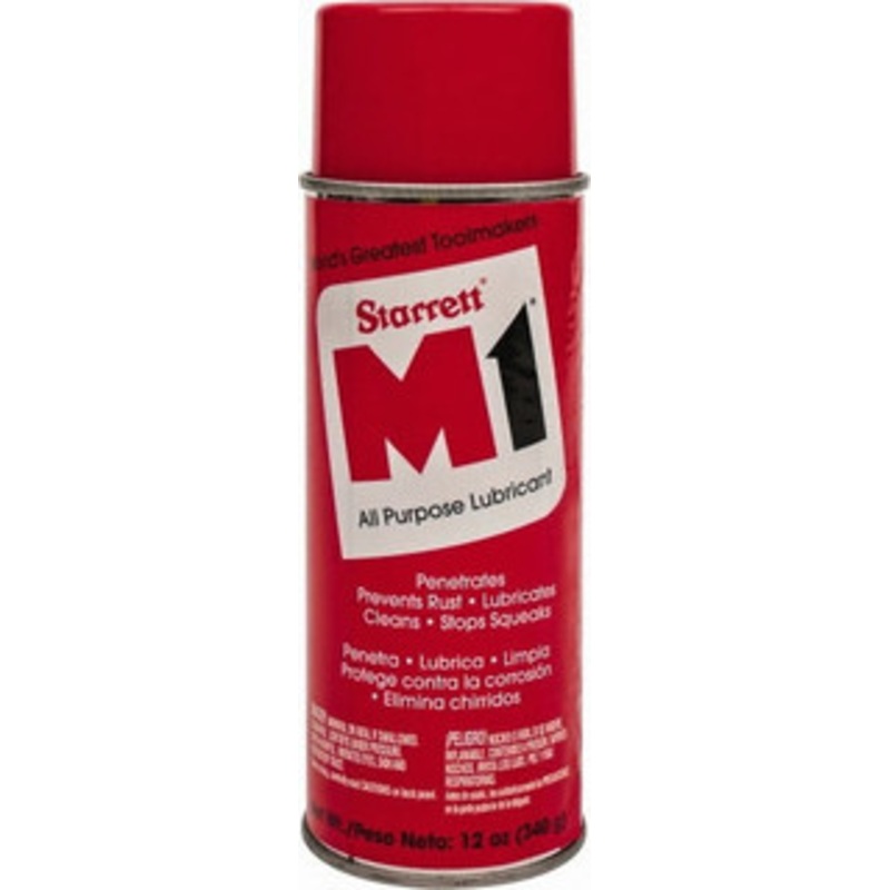 Starrett 12 oz Aerosol Spray Lubricant 95173 – 86430014
