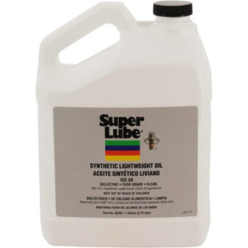 Synco Chemical Super Lube 1 Gal Bottle Synthetic Multi-Purpose Machine Oil ISO 68, SAE 80W, -40 to 500F, Food Grade 52040 – 02105765