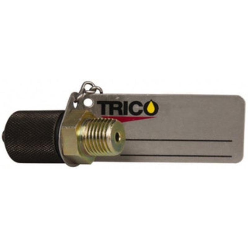Trico Oil Sample Ports, Type: Sample Port, Material: Carbon Steel, Port Connection Thread Size: 1/4, Output Connection: M16x2, Maximum Operating Temperature (F): 392.00, Maximum Operating Pressure (psi): 9,000.00 36101 – 88144688