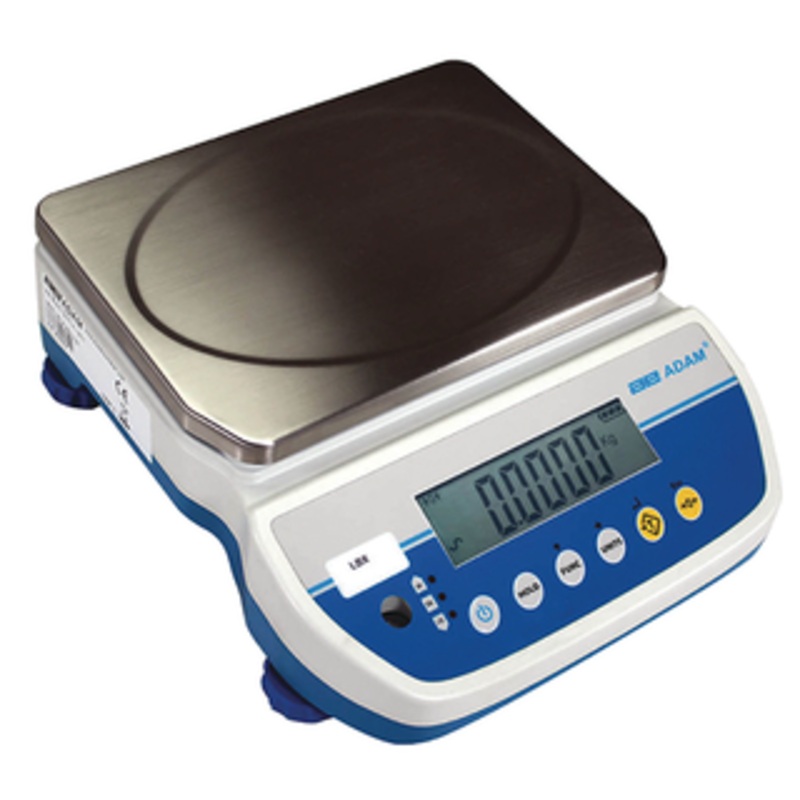 Adam Equipment Weighing Type Electronic Scale, 12 Lbs./6kg Capacity, 0.002lb./1g Readability – LBX 6