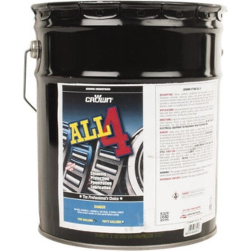 Crown 5 Gal Pail Penetrant/Lubricant Light Amber, 40F to 110F 7340F – 00256230