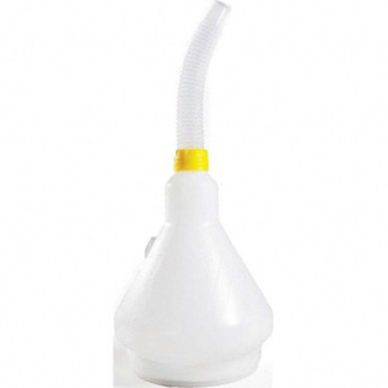 Funnel King Oil Funnels & Can Oiler Accessories, Type: Flexible Spout, Material: Polyethylene, Capacity Range: 32 oz. – 127.9 oz., Capacity (Qt.): 1.00, Capacity (Gal.): 0.25, Finish: Smooth Plastic 32107 – 10909810