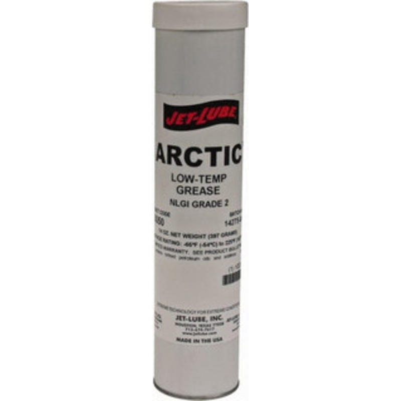 Jet-Lube 14 oz Cartridge Low Temperature Grease Amber, Low Temperature, 225F Max Temp, NLGIG 2, 35050 – 00271908