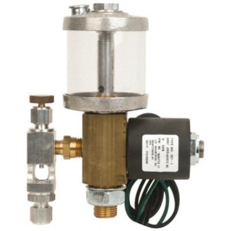 LDI Industries 1 Outlet, Acrylic Bowl, 3.79 L Electric-Adjustable Oil Reservoir 5-1/2 Diam x 16-21/64 High, 71.11C Max REO158-26 – 03240694