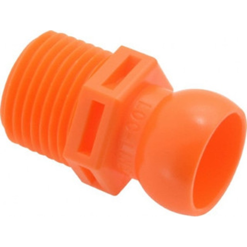 Loc-Line 4 Piece, 1/2 Hose ID, Male to Female Coolant Hose Connector 1/2 NPT, For Loc-Line Modular Hose Systems 51805 – 09777608