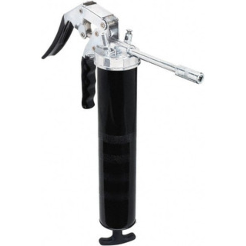 LuMax 7,000 Max psi, Rigid Pistol Grease Gun 14 oz Capacity, 1/8 Thread Outlet, 25 Strokes per oz, 3-Way Fill LX-1150 – 48932917