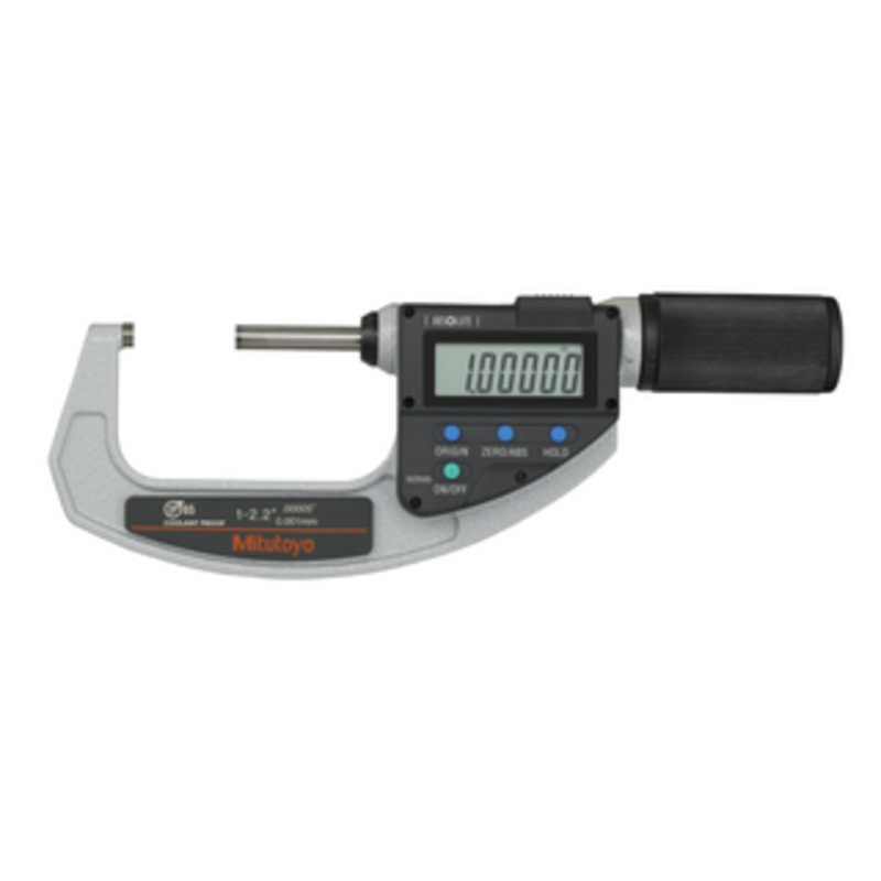 Mitutoyo Digital Absolute Micrometer QuickMike Inch/Metric (1-2.2/ 25.4-55.88mm) – 293-667