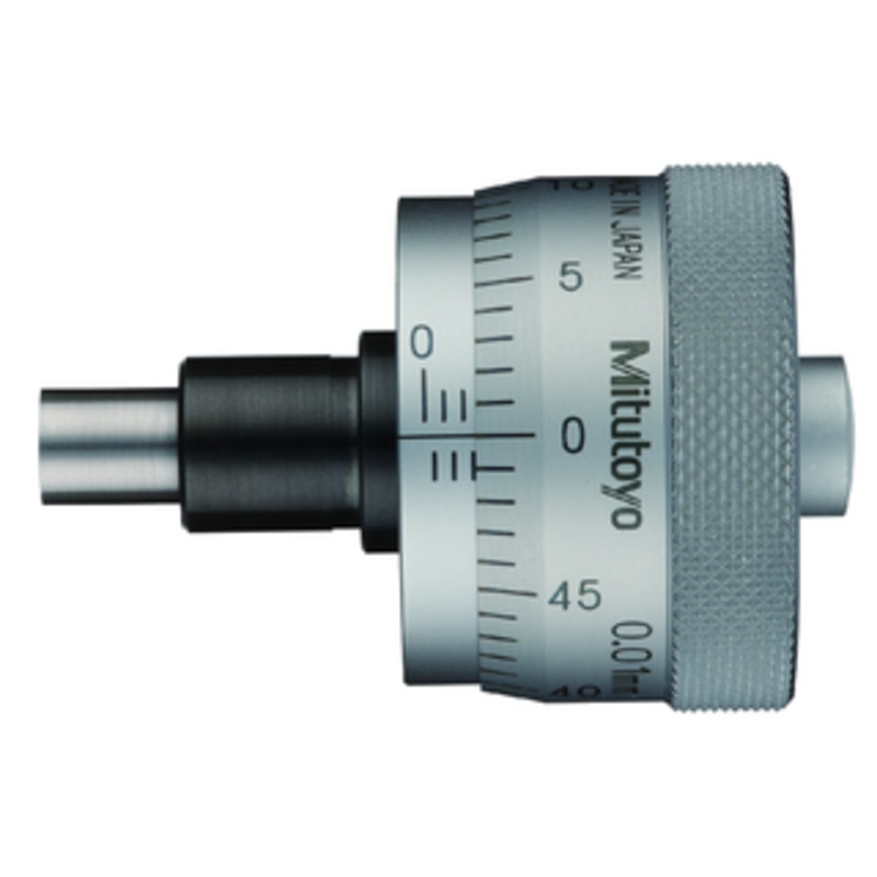 Mitutoyo Micrometer Head, Large Thimble Type, 0-6.5mm – 148-305