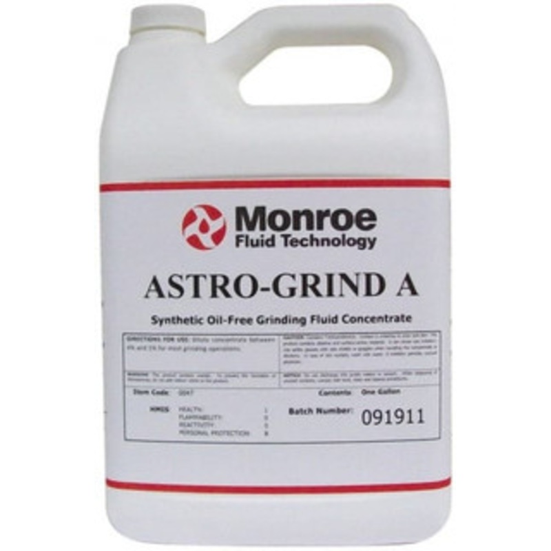 Monroe Fluid Technology Astro-Grind A 1 Gal Bottle Grinding Fluid Synthetic, For Use on Iron & Steel 0047-1-104 – 00267781