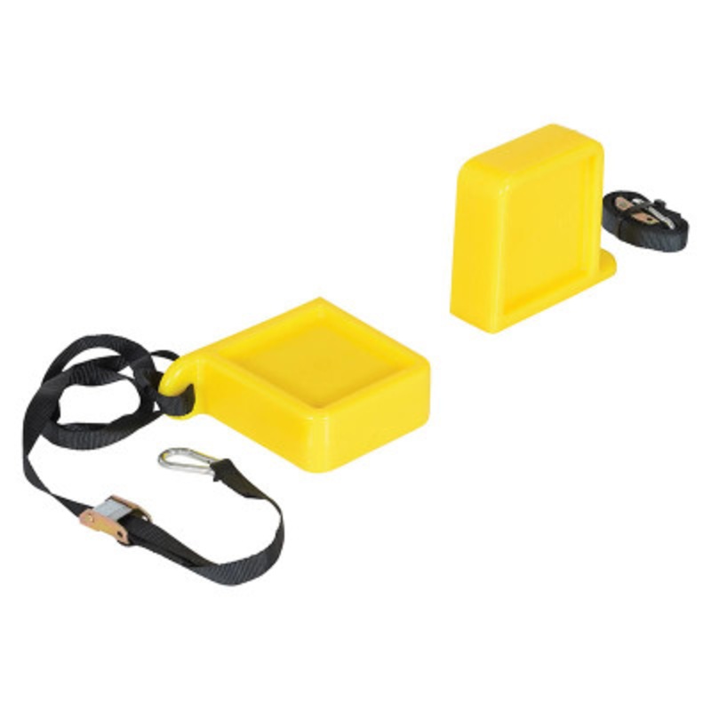 Thick Fork Tip Protector 5-5/8in x 3/4in Fork Pocket, Yellow