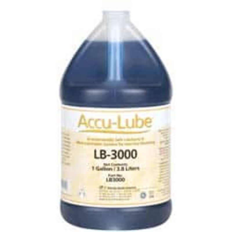 Accu-Lube LB-3000 1 Gal Bottle Sawing Fluid Natural Ingredients, For Use on Ferrous Metals, Nonferrous Metals, Titanium LB3000 – 05651237