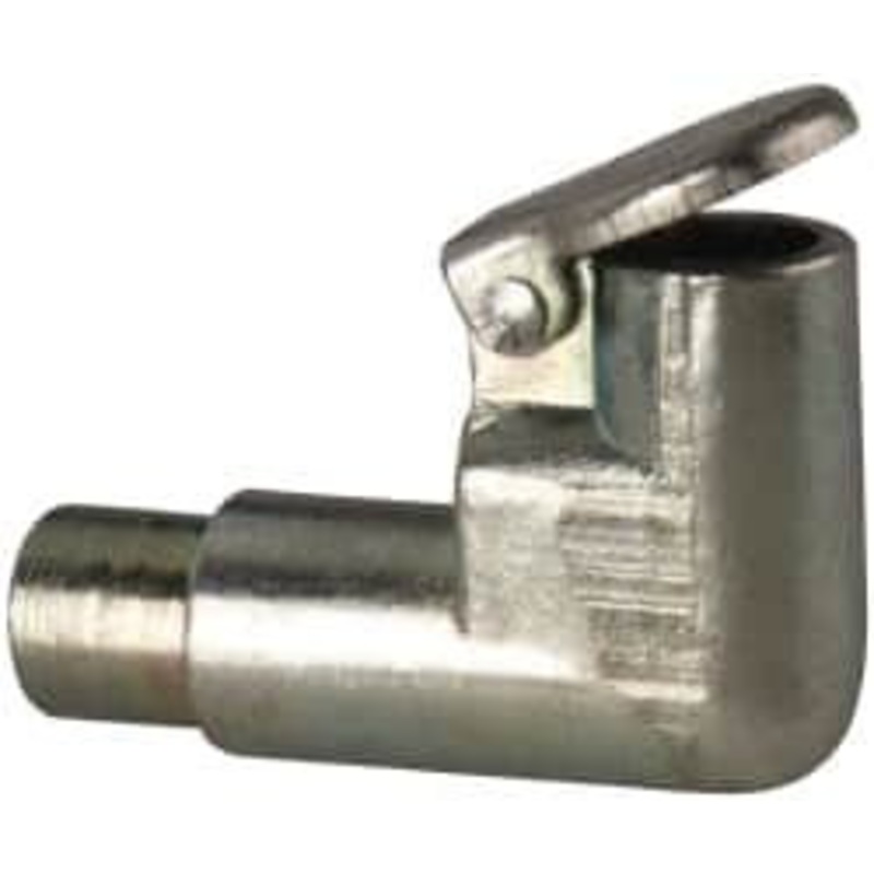 Gits Mfg Die Cast Zinc, Zinc Plated, Plain Drive One Piece, Elbow Oil Hole Cover 0.253-0.255 Drive Diam, 1/4 Drive-In Hole Diam, 1/4 Drive Length, 11/16 Overall Height 01219 – 03242872