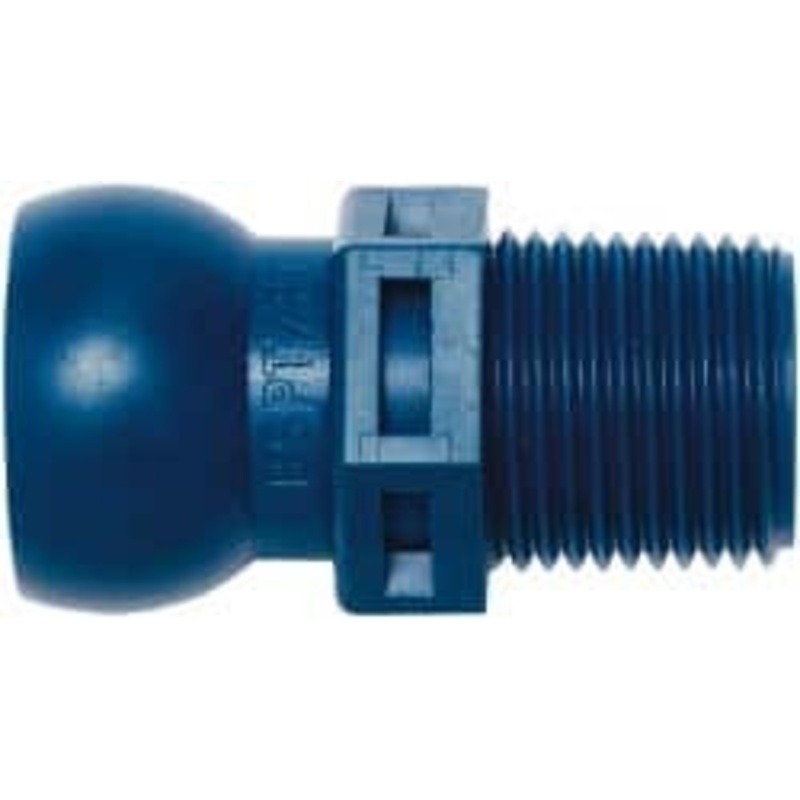 Loc-Line 1/2 Hose ID, Male to Female Coolant Hose Connector 3/8 BSPT, For Loc-Line Modular Hose Systems 59876 – 58652280