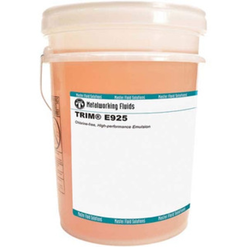 Master Fluid Solutions TRIM E925 5 Gal Pail Emulsion Fluid Water Soluble, For Use on Stainless Steel, Steel, Titanium E925/5 – 35117779