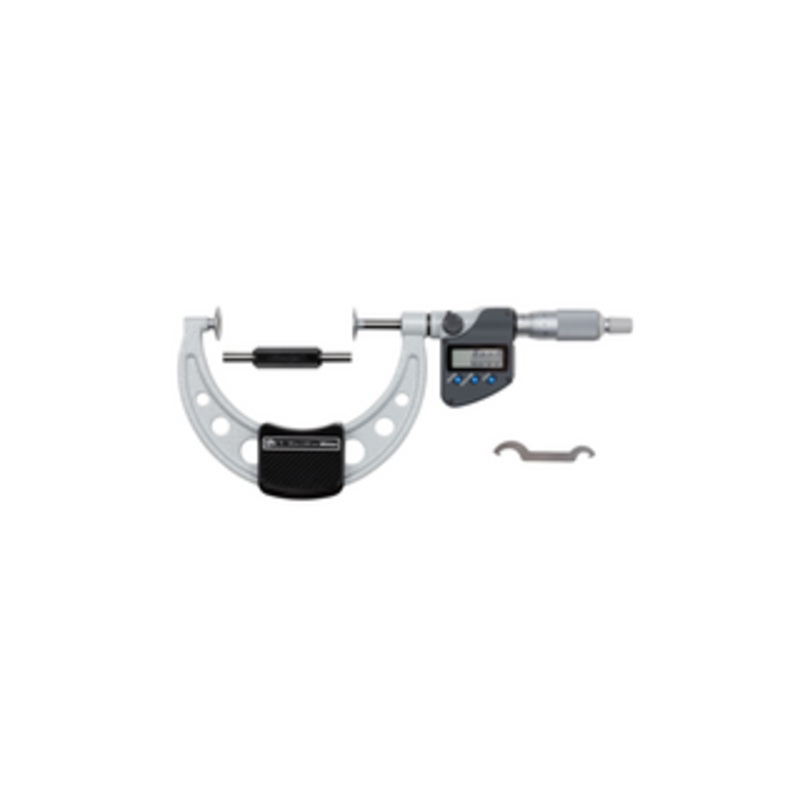 Mitutoyo Disk Micrometer, Digital, IP65, 75-100mm – 323-253-30