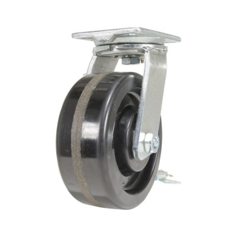 8X3 Phenolic Swivel 4 Position Lock Caster
