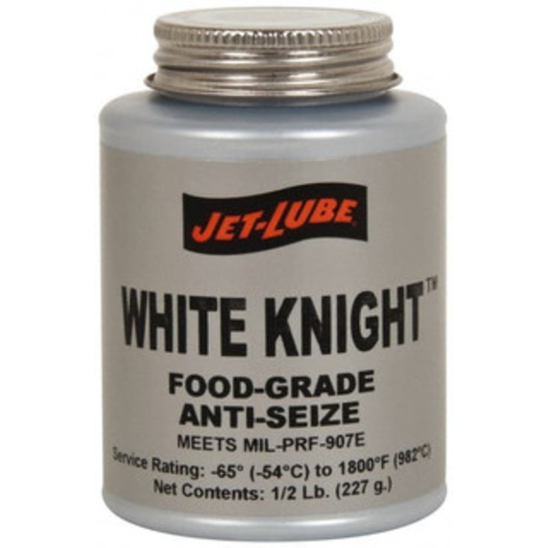 Jet-Lube 1 Lb Can General Purpose Anti-Seize Lubricant Aluminum, -65 to 1,800F, White, Food Grade, Water Resistant 16404 – 01461987