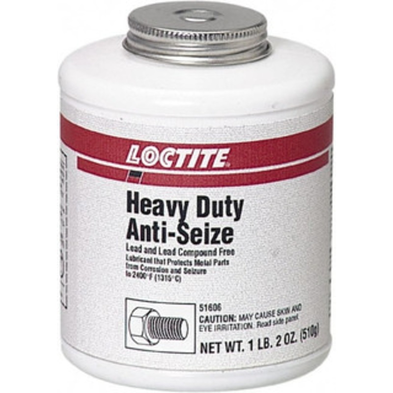 Loctite 1.2 Lb Brush Top Anti-Seize Lubricant Graphite, 2,400F, Black 209758 – 94355138
