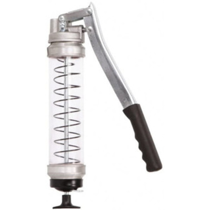 PROLUBE 10,000 Max psi, Rigid Lever Grease Gun 14 oz (Cartridge) Capacity, 1/8 Thread Outlet, 28 Strokes per oz, Bulk, Cartridge, Filler Pump & Suction Fill, Includes 4 Jaw Coupler with Ball Check G1R/HD/N-CL – 45433299