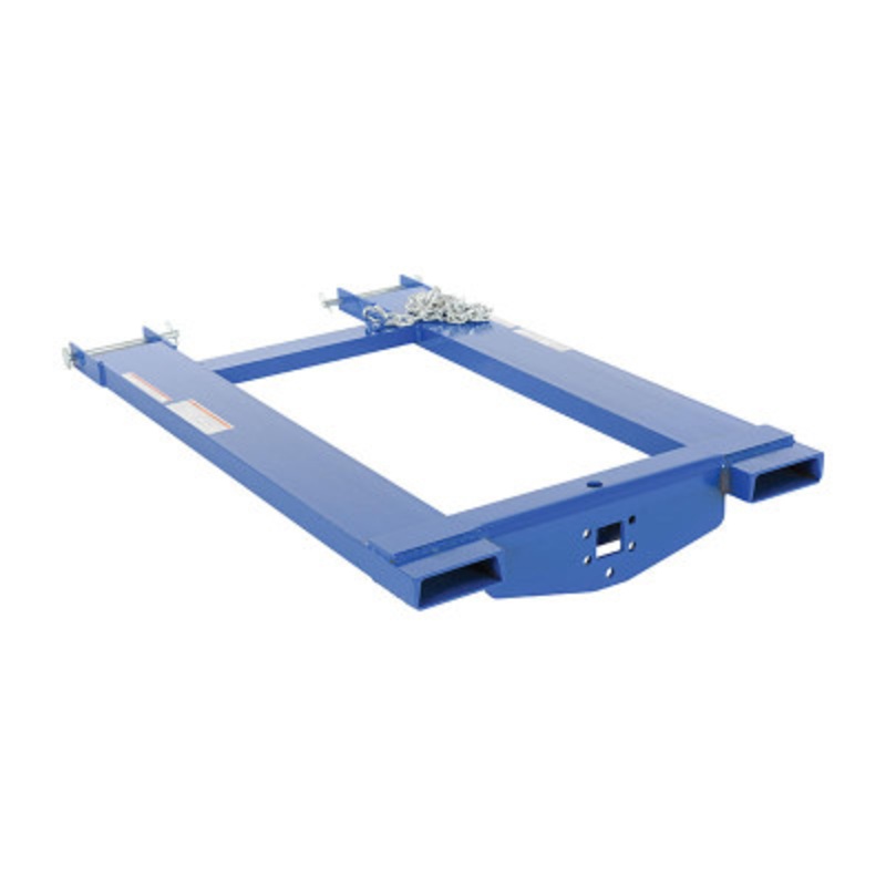 Steel Fork Truck Hook Base 44in Length, 4,000 lb., Blue