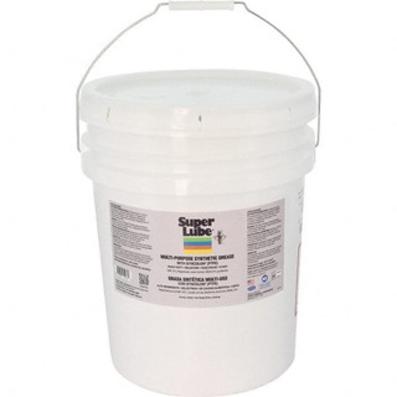 Synco Chemical Super Lube 30 Lb Pail Synthetic General Purpose Grease Translucent White, Food Grade, 450F Max Temp, NLGIG 1, 41030/1 – 81094880