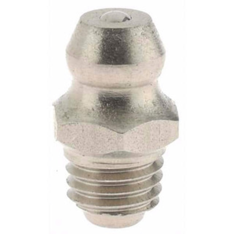 Value Collection Straight Head Angle, 1/4-28 Stainless Steel Standard Grease Fitting BDNA-7661 – 61866000