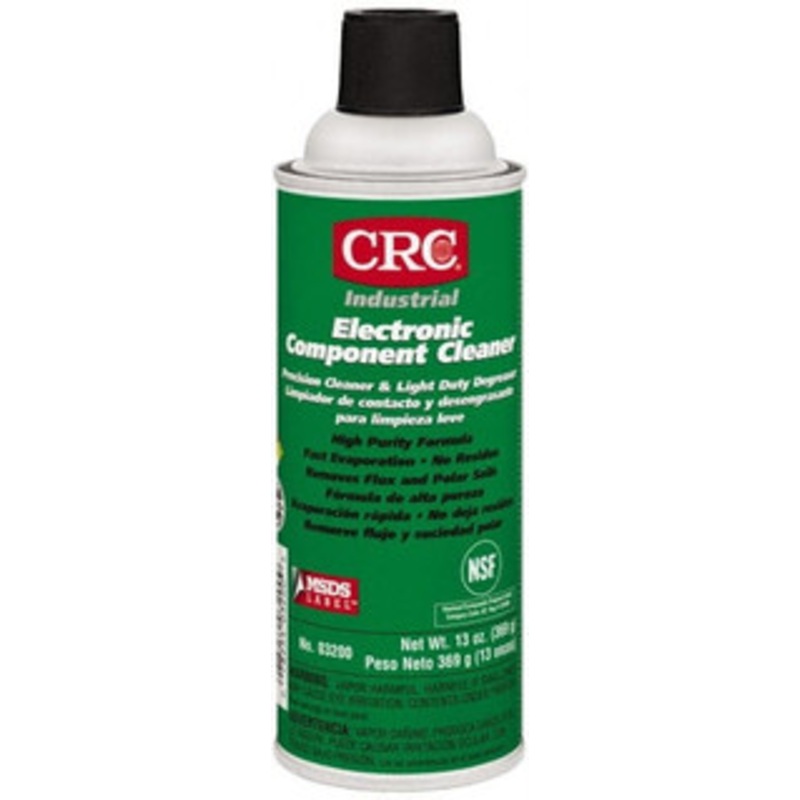 CRC 14 Ounce Aerosol Electrical Grade Cleaner/Degreaser 30,800 Volt Dielectric Strength, Nonflammable, Food Grade, Plastic Safe 1003454 – 01805258