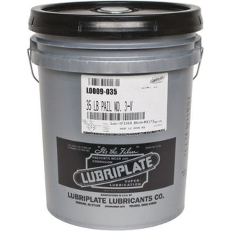 Lubriplate 5 Gal Pail, 2 Mineral Way Oil ISO Grade 68, SAE Grade 20 L0009-035 – 00424895